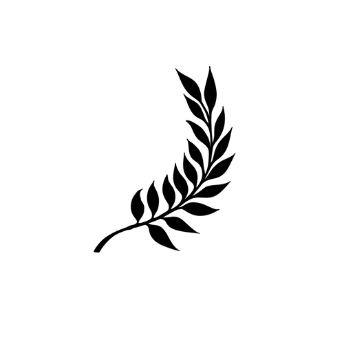 Elegant minimalistisk gren