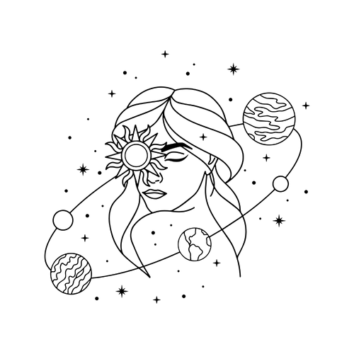 Konstellation Kvinde