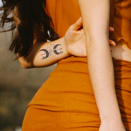 Camping-tatovering