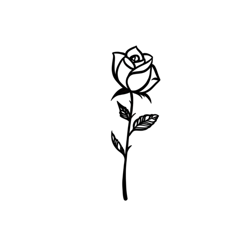 Lyserød og sommerfugl