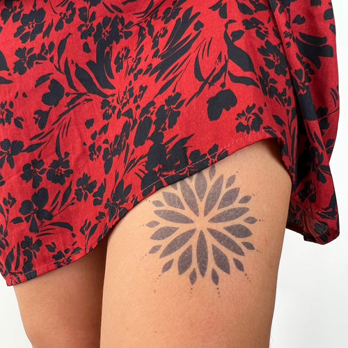 Blomstret roset