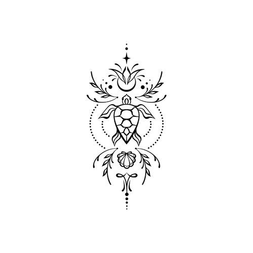 Polynesisk skildpadde