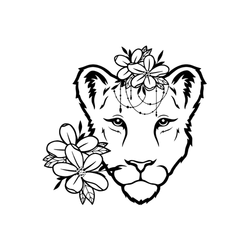 Lionne florale
