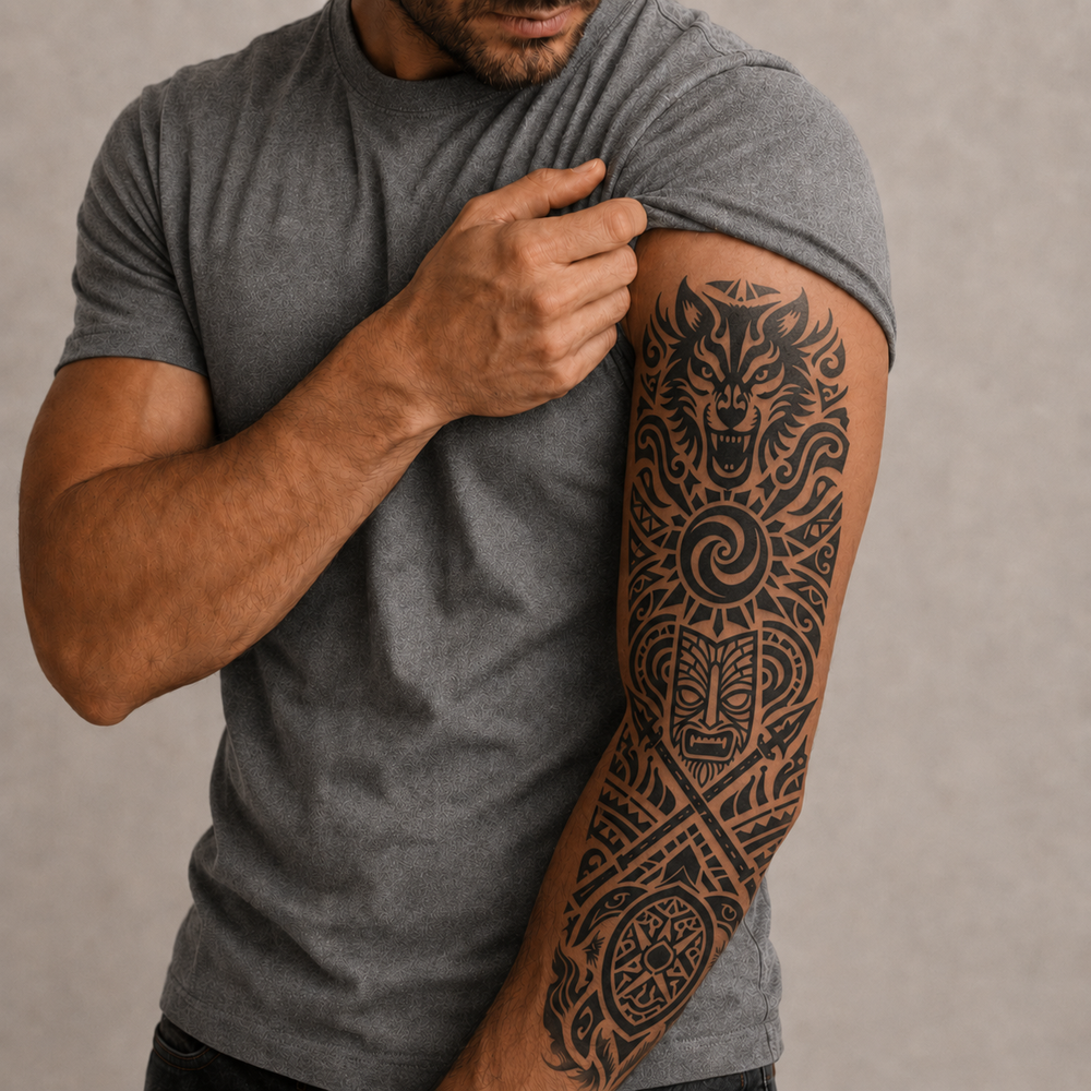 Polynésie sleeve