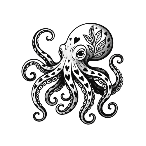 Tatouage pouple avec coeur motif original et unique pour tatouage ephemere jagua