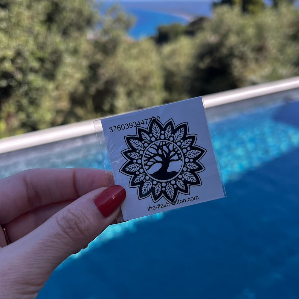 Tatouage éphémère arbre de vie