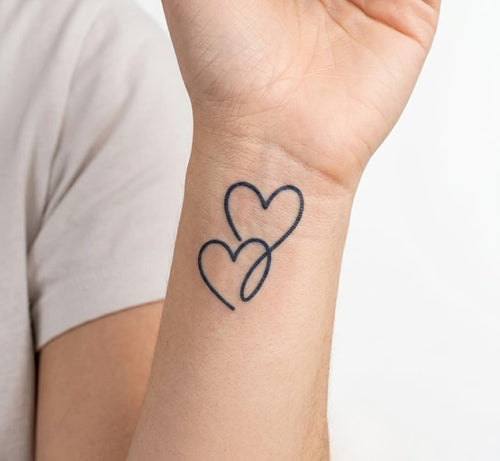 Sammenkædede hjerter