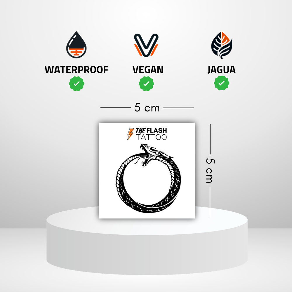 Tatouage viking jormungandr