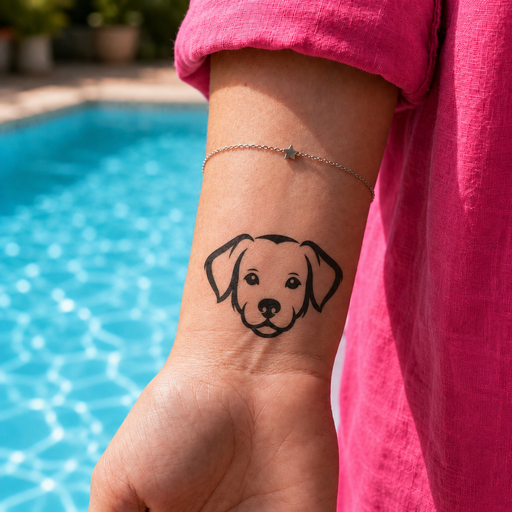 Chien minimaliste