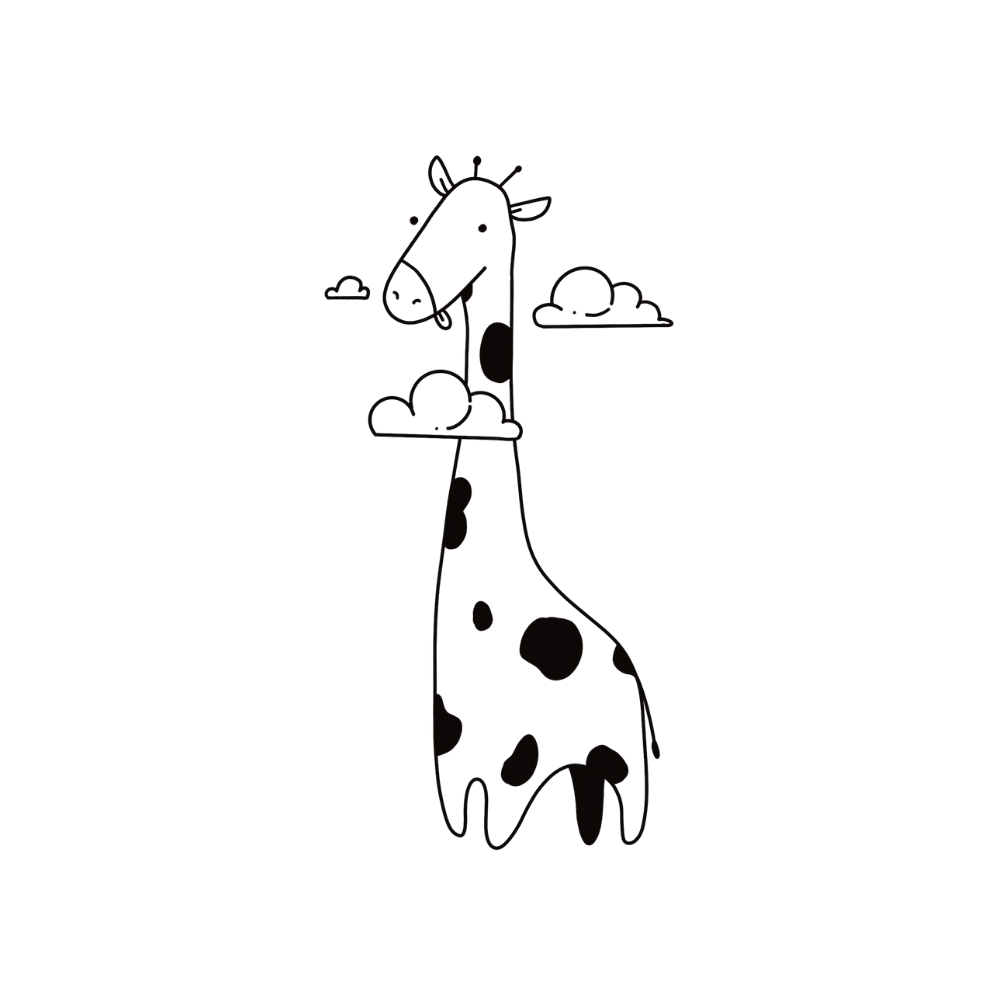 Giraf-tatovering