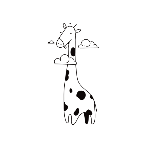 Giraf-tatovering