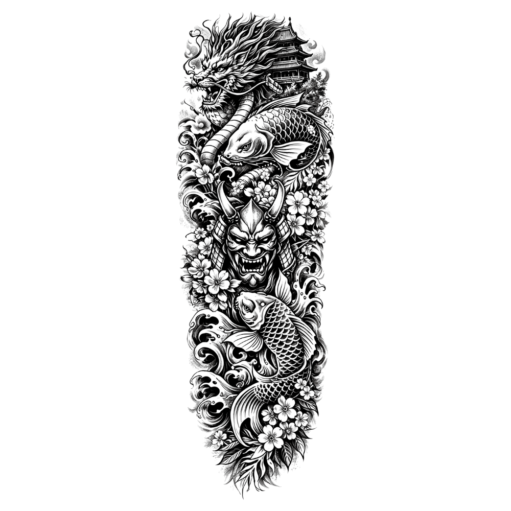 Japon sleeve