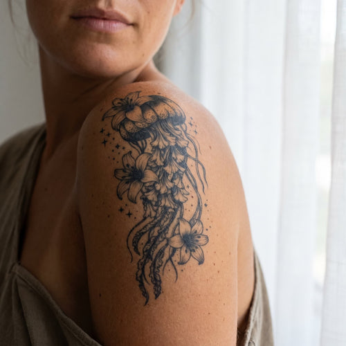 Tatouage méduse
