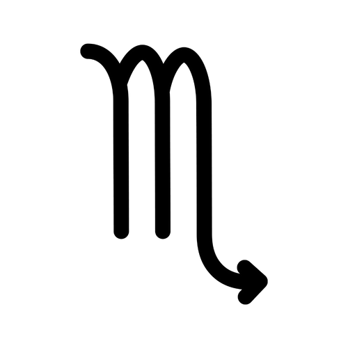 Skorpion-tatovering