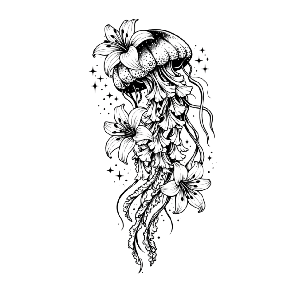Tatouage méduse